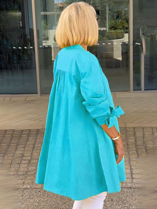 Betty – Classy Long Shirt Jacket