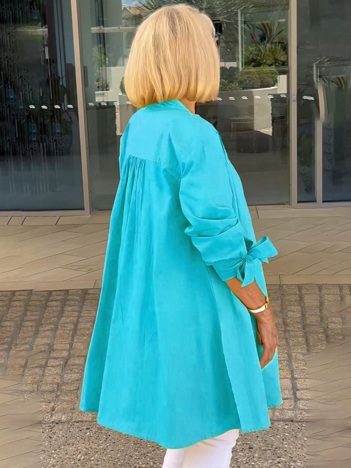 Betty – Classy Long Shirt Jacket