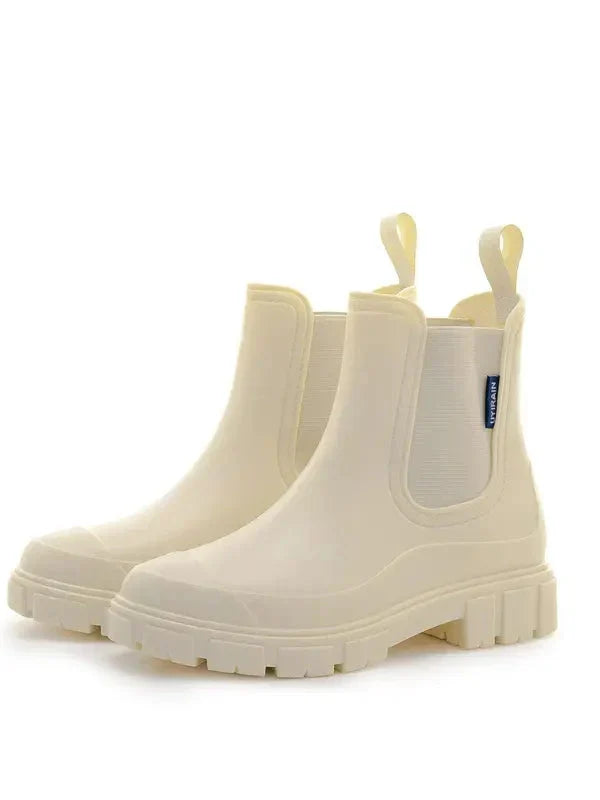 Eileen – Fashionable Waterproof Non-Slip Solid Ankle Boots