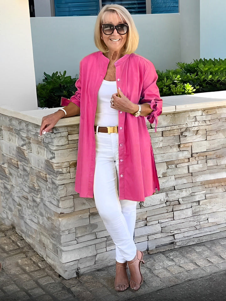 Betty – Classy Long Shirt Jacket