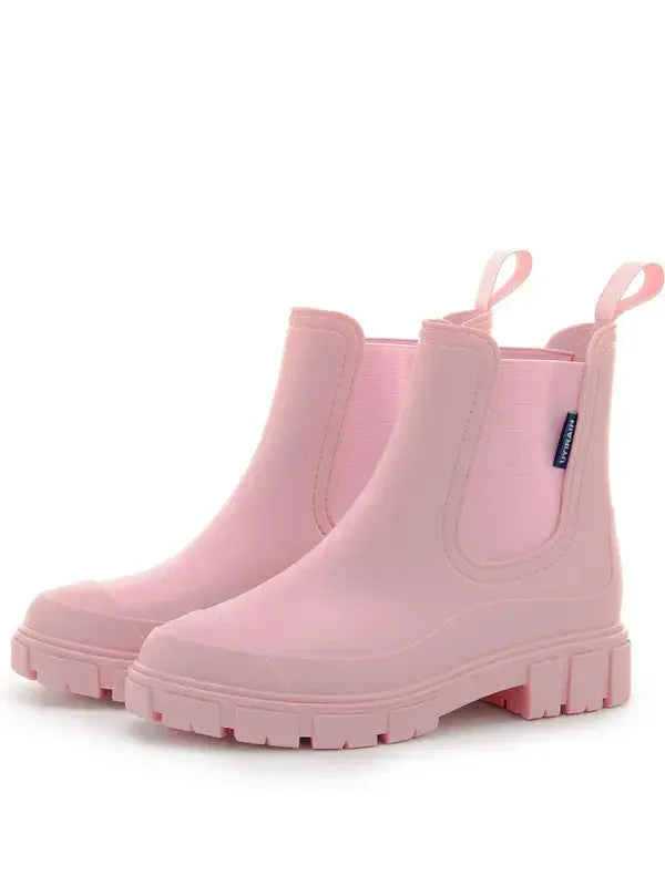 Eileen – Fashionable Waterproof Non-Slip Solid Ankle Boots