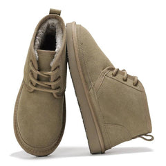 Betty – Genuine Suede Memory Foam Ankle Boots