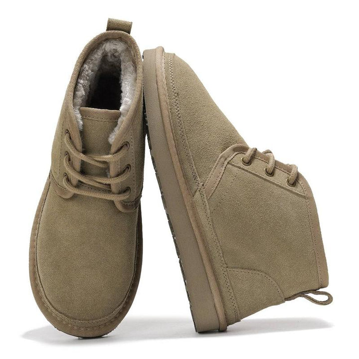 Betty – Genuine Suede Memory Foam Ankle Boots