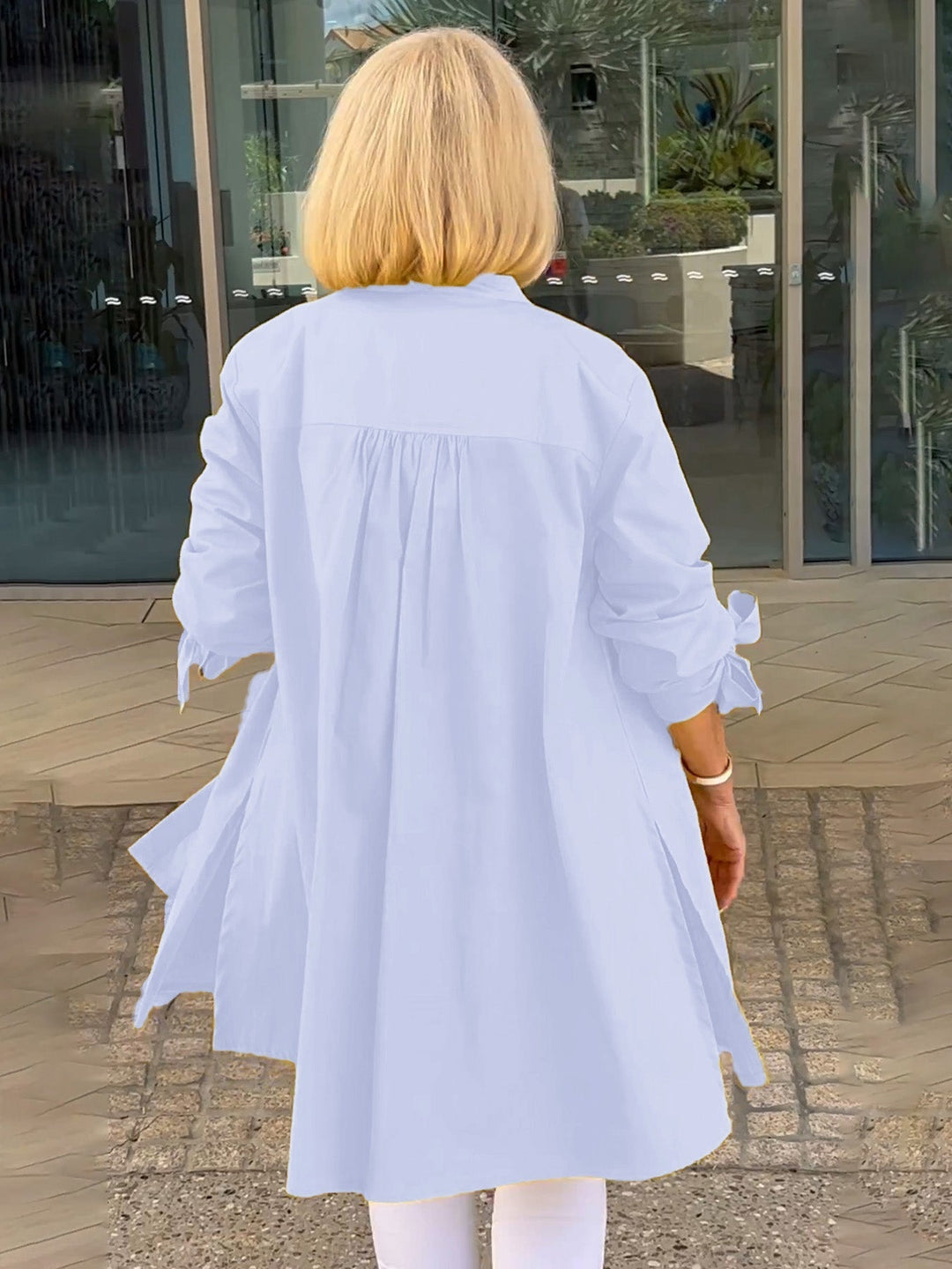 Betty – Classy Long Shirt Jacket