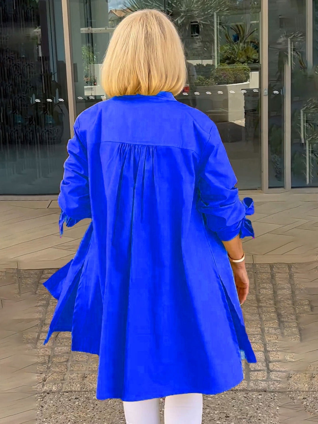 Betty – Classy Long Shirt Jacket