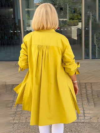 Betty – Classy Long Shirt Jacket