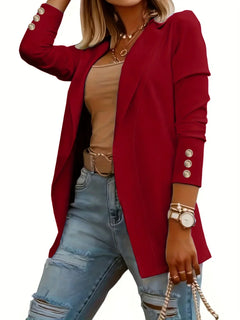 Teresa – Chic Open Front Jacket