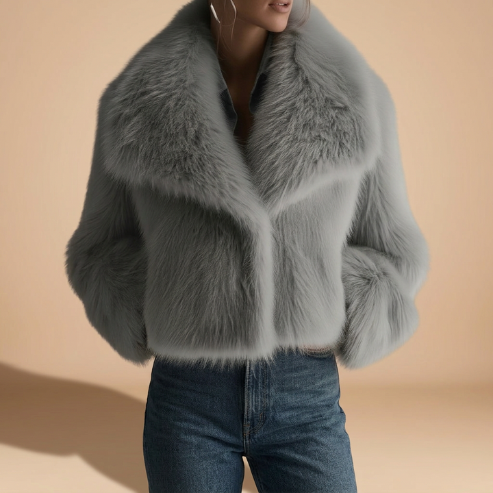 Bruna | Cappotto Oversized in Pelle Sintetica Morbida