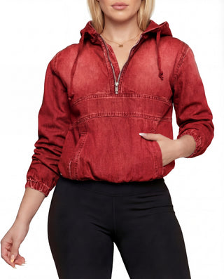 Emma – Casual Half-Zip Hoodie Pullover