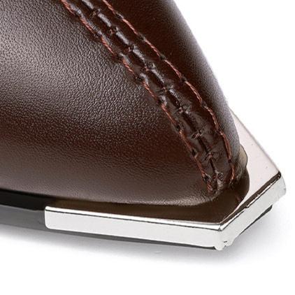 Teresa – Chrome Tip Chelsea Boots