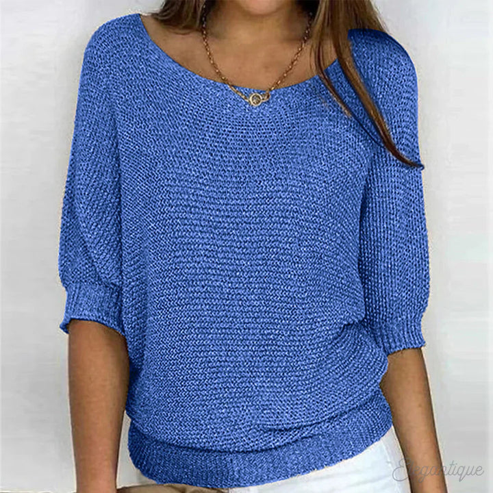 Gabrielle | Chic gedrehter Pullover