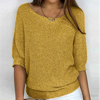 Gabrielle | Chic gedrehter Pullover